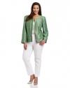 Jones New York Women's Plus-Size Career Jacket