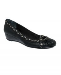 A flourish of braided trim makes the Nichole flats by Style&co. fit for a host of occasions - from causal to corporate.