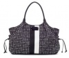 Kate Spade Classic Noel Baby Diaper Bag Tote Black/White Stripe