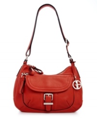 A classic silhouette gets a sassy upgrade with shiny standout hardware and bold detailing. Dressed up in the season's hottest hues with plenty of pockets for easy access, this Giani Bernini design really takes shape. A classic silhouette gets a sassy upgrade with shiny standout hardware and bold detailing. Dressed up in the season's hottest hues with plenty of pockets for easy access, this Giani Bernini design really takes shape.