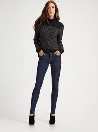 Textured, wool and cashmere-blend turtleneck with ribbed details. Ribbed turtleneckLong sleevesRibbed cuffs and hem68% virgin wool/22% cashmere/10% polyamideDry cleanImportedModel shown is 5'10 (177cm) wearing US size 4. Textured, wool and cashmere-blend turtleneck with ribbed details. Ribbed turtleneckLong sleevesRibbed cuffs and hem68% virgin wool/22% cashmere/10% polyamideDry cleanImportedModel shown is 5'10 (177cm) wearing US size 4.