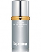 As the skin ages, hormonal fluctuations may cause intense dryness, lines and wrinkles, irritation, and loss of the skin's natural glow. Cellular Radiance Emulsion SPF 30 improves natural glow immediately, while working to help prevent age spots and discoloration over time.