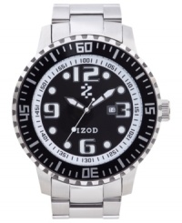 A sporty yet classic timepiece with luminous detail from Izod. A sporty yet classic timepiece with luminous detail from Izod.
