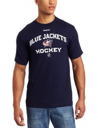 NHL Columbus Blue Jackets Authoritative Team Short Sleeve Tee NHL Columbus Blue Jackets Authoritative Team Short Sleeve Tee