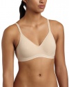 Barely There Women's Customflex Fit Stretch Cotton Wirefree,Taupe,X-Small