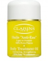 Anti-Eau Body Treatment Oil. Combat visible sponginess with this ultra-concentrated treatment oil. Formulated with 100% natural aromatic plant extracts specially selected for their ability to help minimize skin's 'spongy' appearance. Helps firm and tone cellulite-prone areas, leaving skin softer and more supple. Aromatherapeutic properties work to promote overall well-being, energizing and refreshing your body for a lighter feeling. Imported from France. 3.4 oz. 