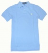 Polo Ralph Lauren Men Custom Fit Mesh T-shirt (Large, Blue)