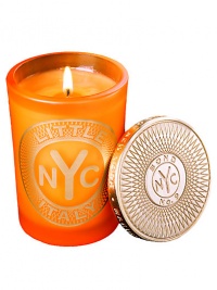 From a uniquely New York collection of scents, this unisex scented candle celebrates the lively charm of Little Italy. · Blend of mandarin, sweet tangerine, Clementine and musk · Made of the finest wax and wicks · In sturdy, tinted glass container · Gilt metal cap keeps scent from fading From a uniquely New York collection of scents, this unisex scented candle celebrates the lively charm of Little Italy. · Blend of mandarin, sweet tangerine, Clementine and musk · Made of the finest wax and wicks · In sturdy, tinted glass container · Gilt metal cap keeps scent from fading