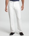 A classic fit pant rendered in soft cotton, for modern everyday style that never goes out.