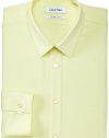 Calvin Klein Men's X Extreme Slim Fit Twill Solid Dress Shirt