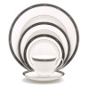 Lenox Diamond Solitaire Platinum Banded Bone China Salad Plate