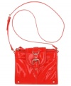 Get your shine on with this hipster-chic crossbody from Nine West that's offered in an array of bright, bold tones. Outfitted with buckle and stud detailing, the versatile hands-free design is ideal when you're on the move.