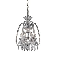 This stunning assortment of crystal chandeliers by Waterford feature three of the company's most treasured patterns-Ardmore, Lismore and Cranmore-accented by sparkling crystal droplets and strands to create a dramatic diffusion of light and color.