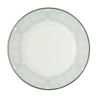 Soft and romantic, the Alana Collection is adorned with a white, textured design atop an intricate blue pattern. This fine bone china adds more than just a touch of elegance to your table Soft and romantic, the Alana Collection is adorned with a white, textured design atop an intricate blue pattern. This fine bone china adds more than just a touch of elegance to your table