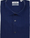 Calvin Klein Slim-Fit BODY Tonal Stripe Dress Shirt