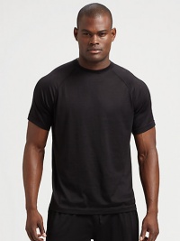The absolute height of summer style and ease, worn alone or as a layer, in a fine silk/cotton knit. CrewneckSilk/cottonHand washImported The absolute height of summer style and ease, worn alone or as a layer, in a fine silk/cotton knit. CrewneckSilk/cottonHand washImported