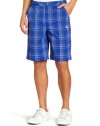 Puma Men's Golf Plaid Tech Bermudas