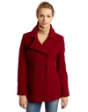 Ak Anne Klein Women's Wool Double-breasted Coat