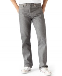 Feeling like those blues are played out? Jump into these washed Levi's Jeans and put a new twist on any comfortable combination. Feeling like those blues are played out? Jump into these washed Levi's Jeans and put a new twist on any comfortable combination.