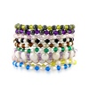 Adjustable 6.5mm-7.5mm Assorted Colors Freshwater Pearl Bracelets