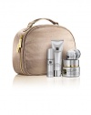 Astonishing achievement in visible age correction. 4 ultra luxurious formulas for a look that is strikingly younger and more lifted. Enviably radiant. Incredibly beautiful. All in a deluxe travel case. Limited-time set includes: Nutriv Ultimate Lift Age-Correcting Creme, 1.7 oz.; Ultimate Lift Age-Correcting Serum, 0.5 oz.; Ultimate Lift Age-Correcting Eye Creme, 0.24 oz. and Intensive Hydrating Creme Cleanser, 1.7 oz. Made in UK. 