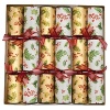 Bring joy to holiday gatherings with these traditional festive crackers from Caspari.