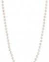 14k Gold with 6.5-7mm Akoya Cultured Pearl Necklace