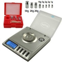 American Weigh Gemini-20 Portable Milligram Scale, 20 by 0.001g + Calibration Weight Kit, Class M2 American Weigh Gemini-20 Portable Milligram Scale, 20 by 0.001g + Calibration Weight Kit, Class M2