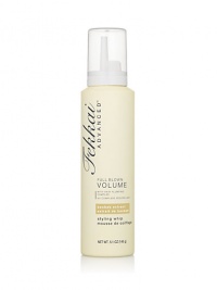 Hair plumping complex with Baobab lightweight whip elevates every strand keeping your style all day. 5.1 oz. Hair plumping complex with Baobab lightweight whip elevates every strand keeping your style all day. 5.1 oz.