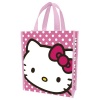 Vandor 18173 Hello Kitty Small Recycled Shopper Tote, Pink