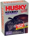 Husky 33-Gallon True Tie Large Trash Bags - 60 Count HK33WC060B