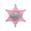 Cowgirl Pink Sheriff Badge