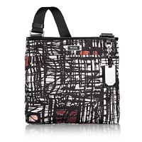 Perfect for travel or everyday use, this slim crossbody design offers an extra sense of security with a top zip closure and interior and exterior pockets. Perfect for travel or everyday use, this slim crossbody design offers an extra sense of security with a top zip closure and interior and exterior pockets.