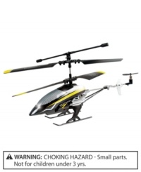 Dip, dive and soar with the advanced design of this Protocol Turbo Hawk helicopter, engineered for hours of indoor fun! Dip, dive and soar with the advanced design of this Protocol Turbo Hawk helicopter, engineered for hours of indoor fun!