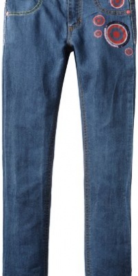 Desigual Girls 7-16 Stretch Denim Skinny Jean, Denim, 13/14 Desigual Girls 7-16 Stretch Denim Skinny Jean, Denim, 13/14