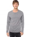 This long-sleeved shirt from Buffalo David Bitton isn't short on casual style.
