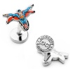 Cufflinks Inc Superman Action Cufflinks (DC-SPAC-SL)