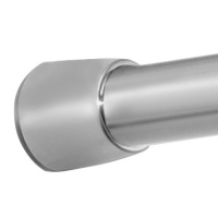 InterDesign Forma Tension Shower Rod, Brushed Stainless Steel, 43-75-Inch InterDesign Forma Tension Shower Rod, Brushed Stainless Steel, 43-75-Inch