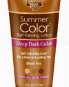 Banana Boat Summer Color Self-Tanning Lotion, Deep Dark Color, For All Skin Tones, 6-Ounce Tubes (Pack of 3)