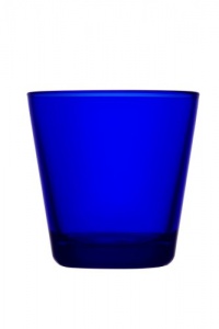 iittala Kartio Set of Two Glass Tumblers, Cobalt Blue, 7-Ounce Capacity iittala Kartio Set of Two Glass Tumblers, Cobalt Blue, 7-Ounce Capacity