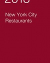 2013 New York City Restaurants (Zagat Survey New York City Restaurants)