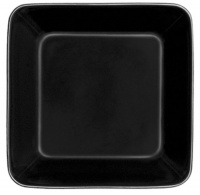 iittala Teema 6 X 6-Inch Square Plate, Black iittala Teema 6 X 6-Inch Square Plate, Black