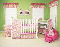 Trend Lab 4 Piece Crib Bedding Set, Hula Baby Trend Lab 4 Piece Crib Bedding Set, Hula Baby