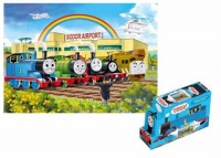 Thomas & Friends: Calling All Engines - 24 Piece Floor Puzzle in a Shaped Box Thomas & Friends: Calling All Engines - 24 Piece Floor Puzzle in a Shaped Box