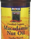 Now Foods Organic Macadamia Oil Pure, 16-Ounce