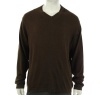 Alfani V-Neck Long Sleeve Shirt Valhrona L