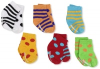Trumpette Unisex-baby Newborn Bright Cheeritoes Sock Set, Multi, Small(0-12) Trumpette Unisex-baby Newborn Bright Cheeritoes Sock Set, Multi, Small(0-12)