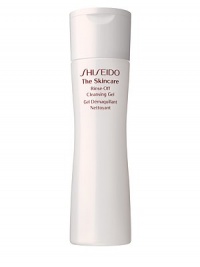 A refreshing gel cleanser that effectively absorbs makeup, oil, and impurities while maintaining vital moisture in skin. Rinse away for a thoroughly cleansed, perfectly comfortable complexion. Use daily morning and evening. 6.7 oz.Call Saks Fifth Avenue New York, (212) 753-4000 x2154, or Beverly Hills, (310) 275-4211 x5492, for a complimentary Beauty Consultation. ASK SHISEIDOFAQ A refreshing gel cleanser that effectively absorbs makeup, oil, and impurities while maintaining vital moisture in skin. Rinse away for a thoroughly cleansed, perfectly comfortable complexion. Use daily morning and evening. 6.7 oz.Call Saks Fifth Avenue New York, (212) 753-4000 x2154, or Beverly Hills, (310) 275-4211 x5492, for a complimentary Beauty Consultation. ASK SHISEIDOFAQ
