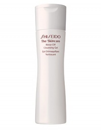 A refreshing gel cleanser that effectively absorbs makeup, oil, and impurities while maintaining vital moisture in skin. Rinse away for a thoroughly cleansed, perfectly comfortable complexion. Use daily morning and evening. 6.7 oz.Call Saks Fifth Avenue New York, (212) 753-4000 x2154, or Beverly Hills, (310) 275-4211 x5492, for a complimentary Beauty Consultation. ASK SHISEIDOFAQ 