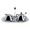 This small tray designed by Michael Graves for Alessi was made to hold the sugar bowl and creamer (sold separately).